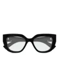 Gucci Eyewear butterfly-frame glasses - Black