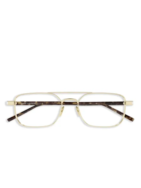 Saint Laurent Eyewear lentes con armazón rectangular