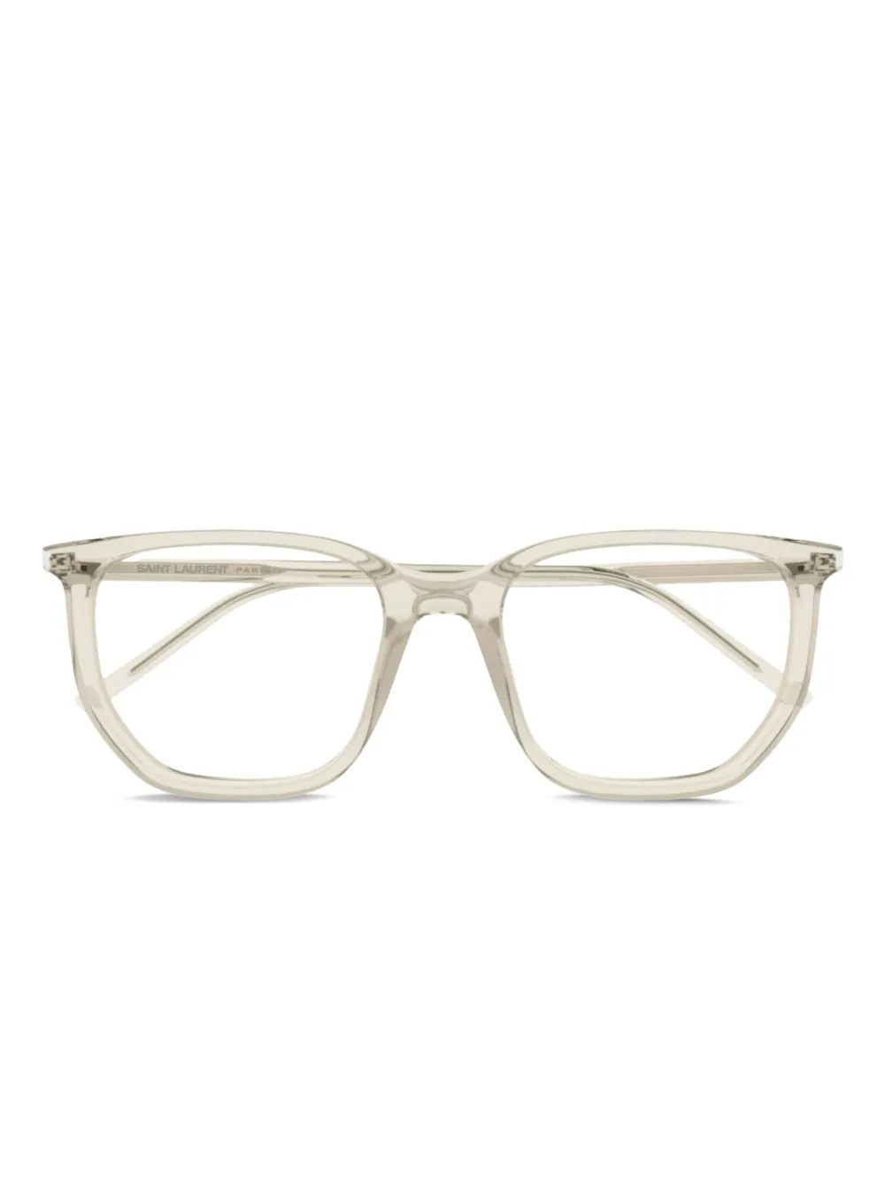 Saint Laurent Eyewear square-frame glasses | Neutrals | Image 1