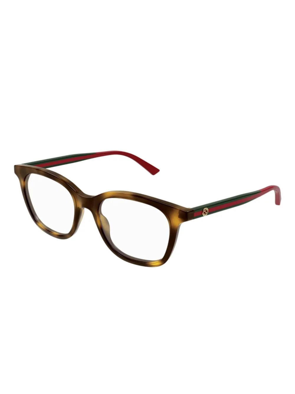 Gucci Eyewear square-frame glasses - Groen