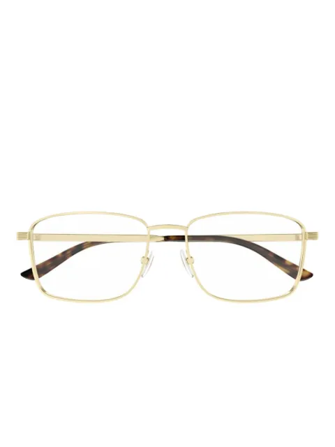 Gucci Eyewear armazón con logo en relieve en el brazo