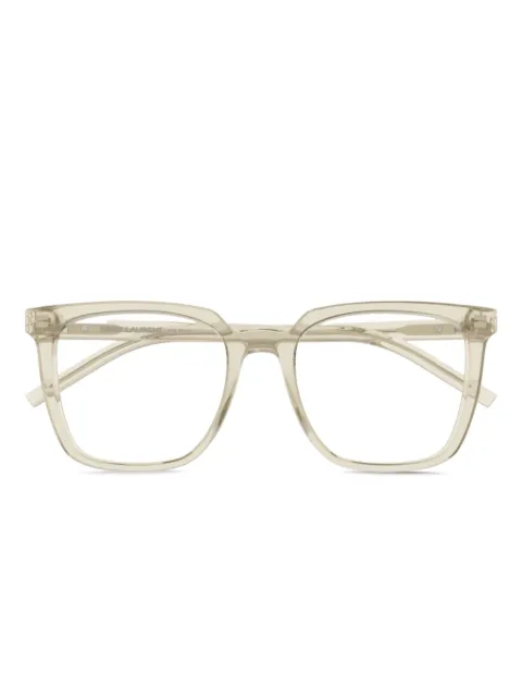 Saint Laurent Eyewear lentes con armazón cuadrada