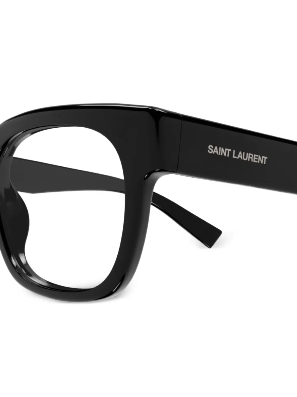 Saint Laurent Eyewear Bril met vierkant montuur Zwart