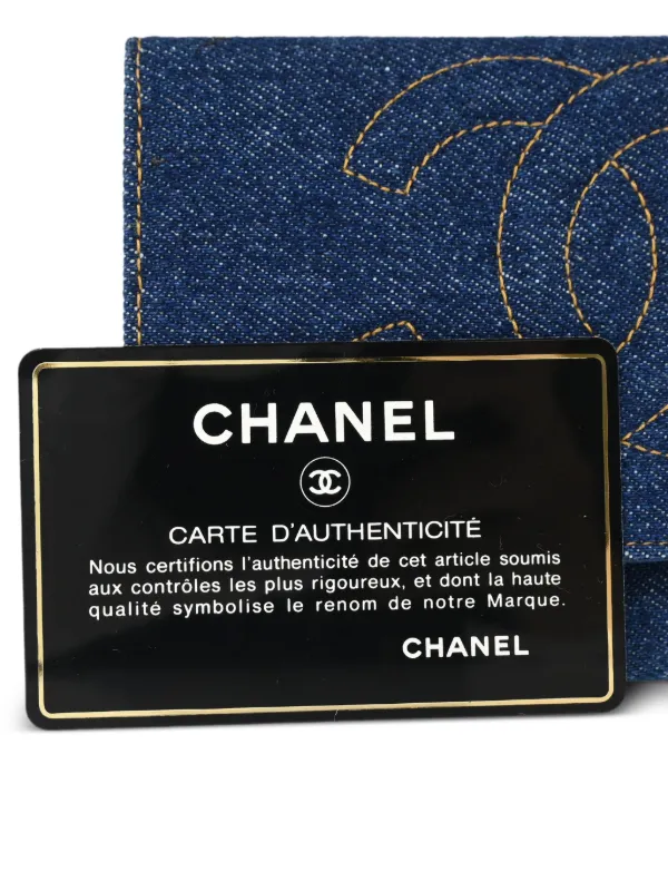 CHANEL シャネル デニム コンパクトウォレット デニム CHANEL(シャネル) 折りたたみ財布(レディース) - ブランド通販