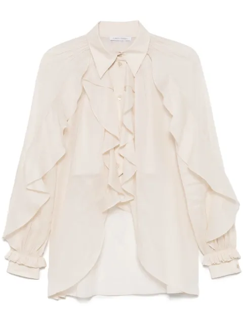 Alberta Ferretti ruffled blouse