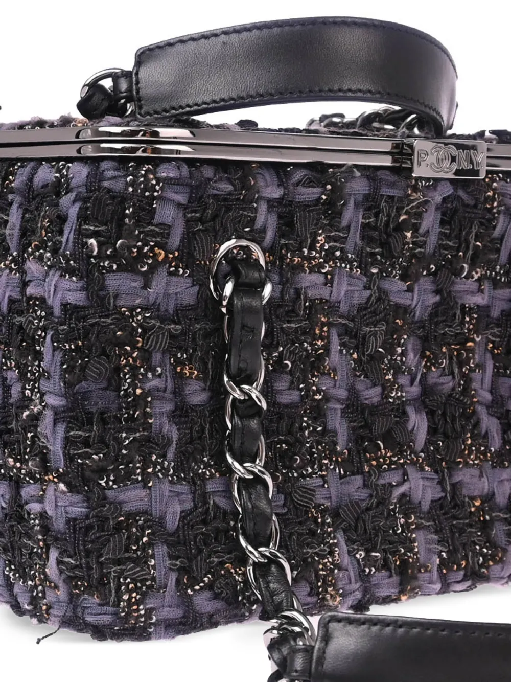 CHANEL Pre-Owned 2006 Tweed Vanity tote bag | Pre-Owned Bags | Image 3