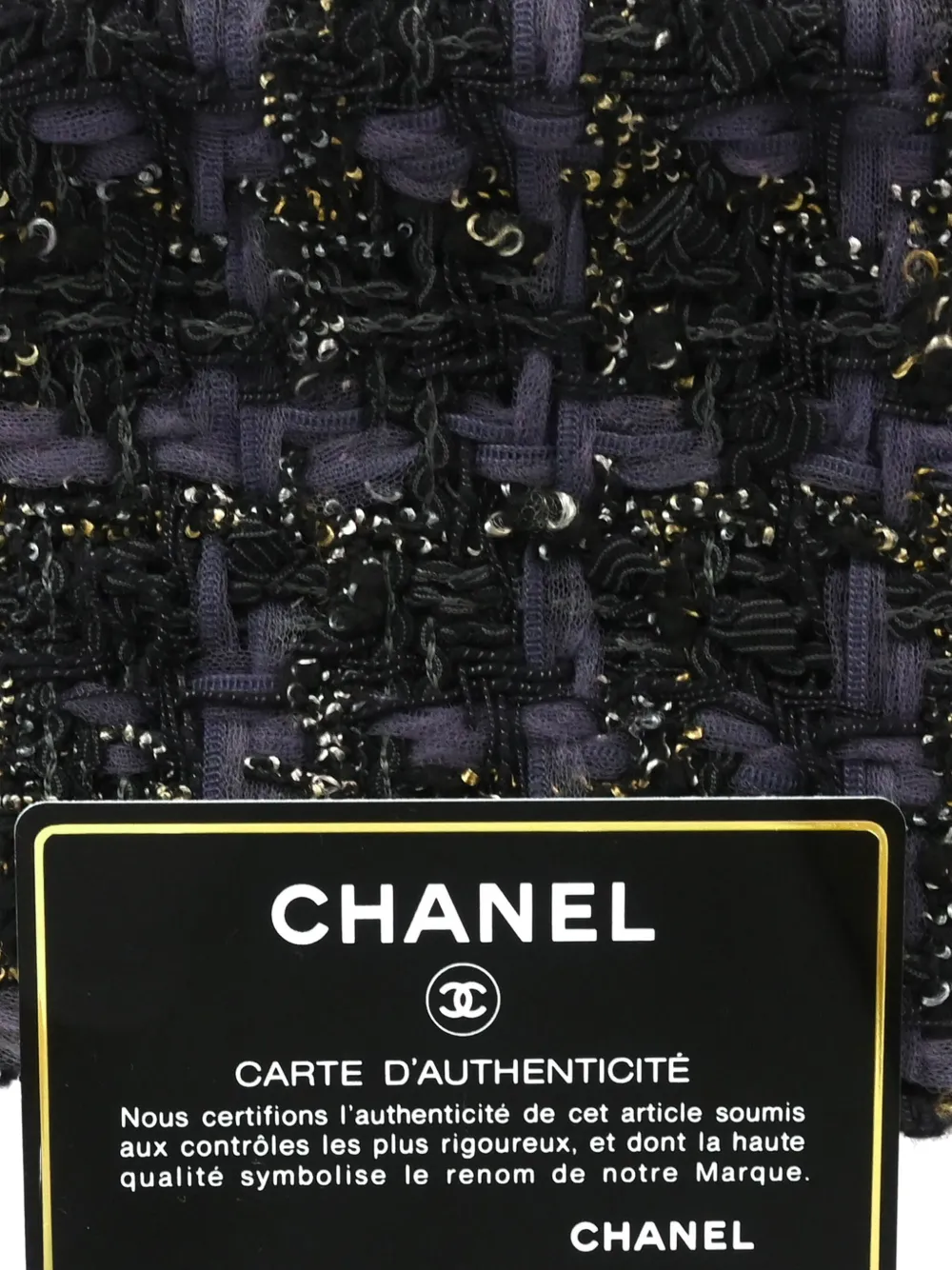 CHANEL Pre-Owned 2006 Tweed Vanity tote bag | Image 6