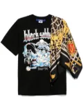 Junya Watanabe MAN graphic-print T-shirt - Black