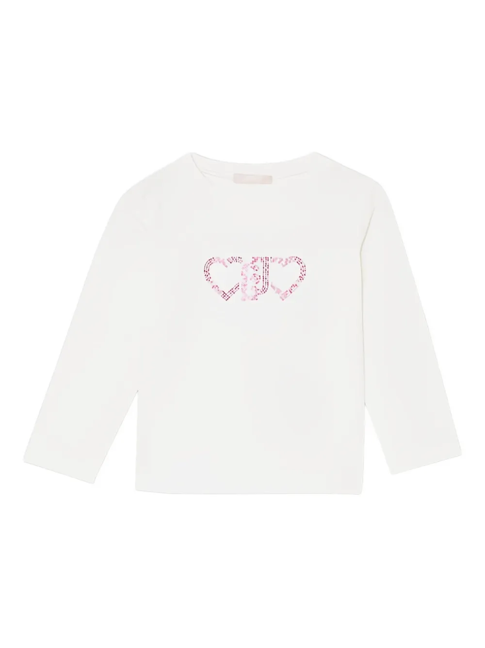 LIU JO playera con logo de corazón | blanco | Image 1