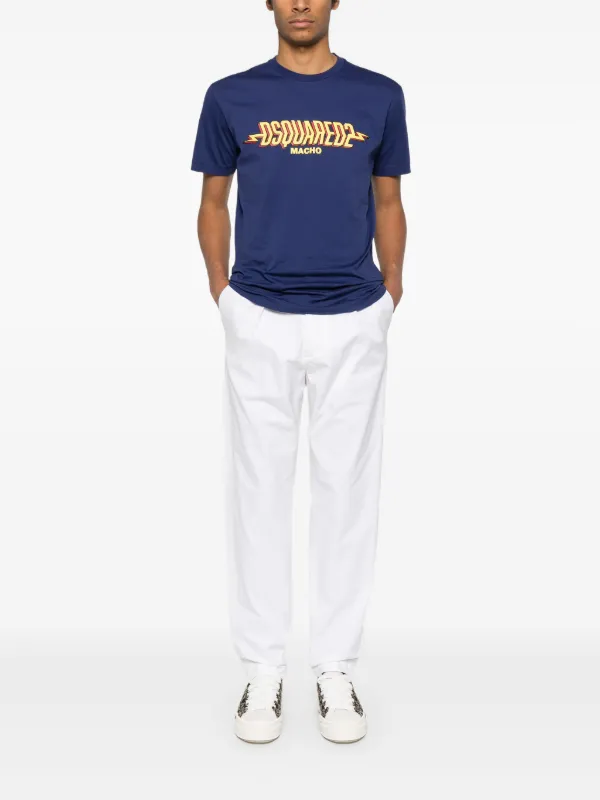 DSQUARED2 プリーツパンツ | ニュートラル | FARFETCH JP