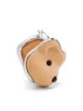 YVMIN flocked-bear earring - Silver