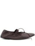 Proenza Schouler Glove ballerina shoes - Red