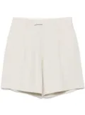 Lardini linen shorts - Neutrals