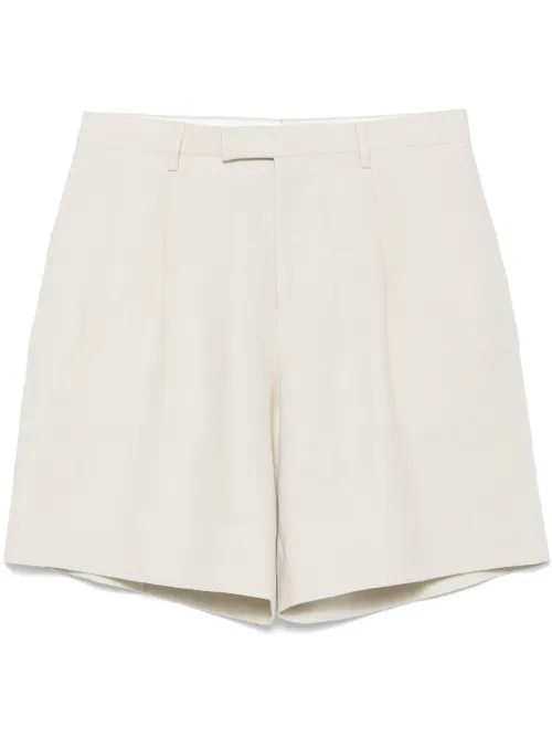 Lardini short en lin - Tons neutres - Lardini - Modalova