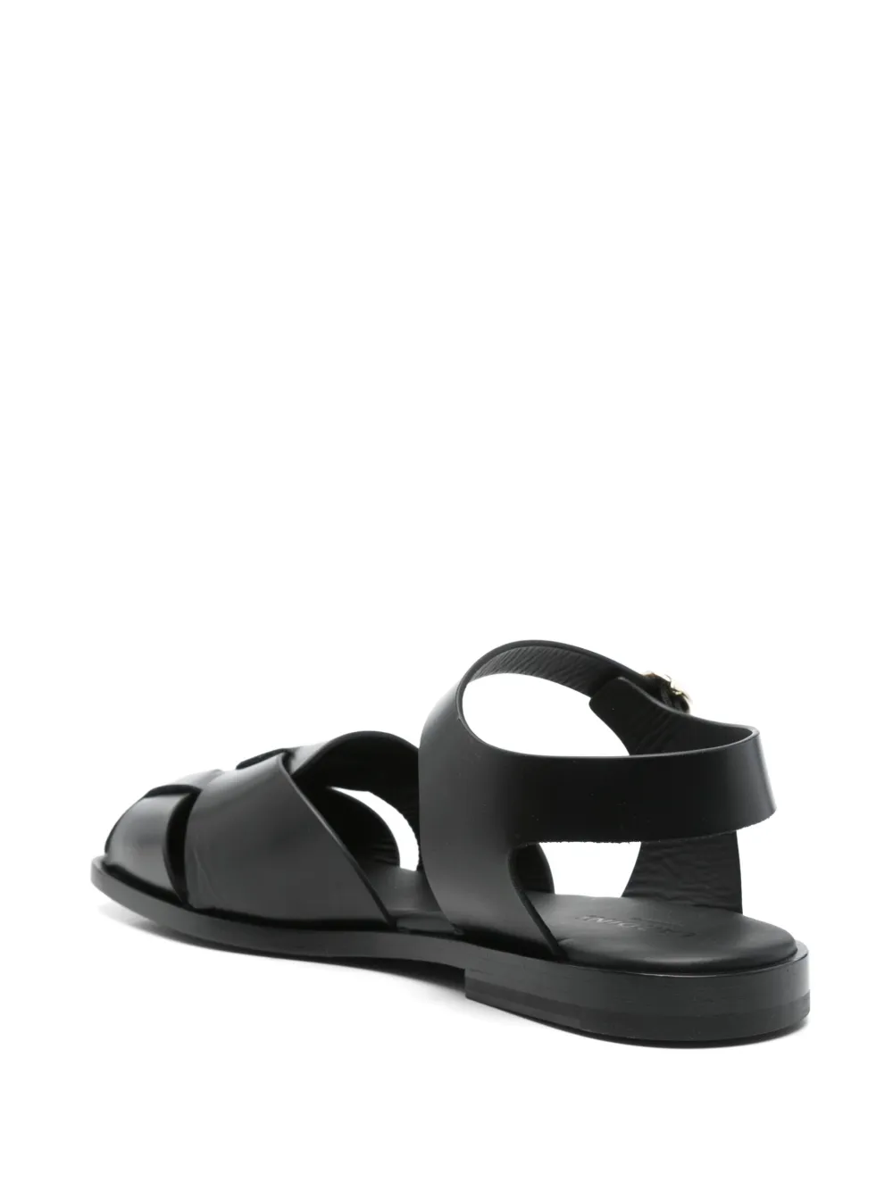 Lardini leather sandals Black