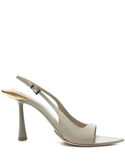 Benedetta Bruzziches sandalias con tacón de 85mm