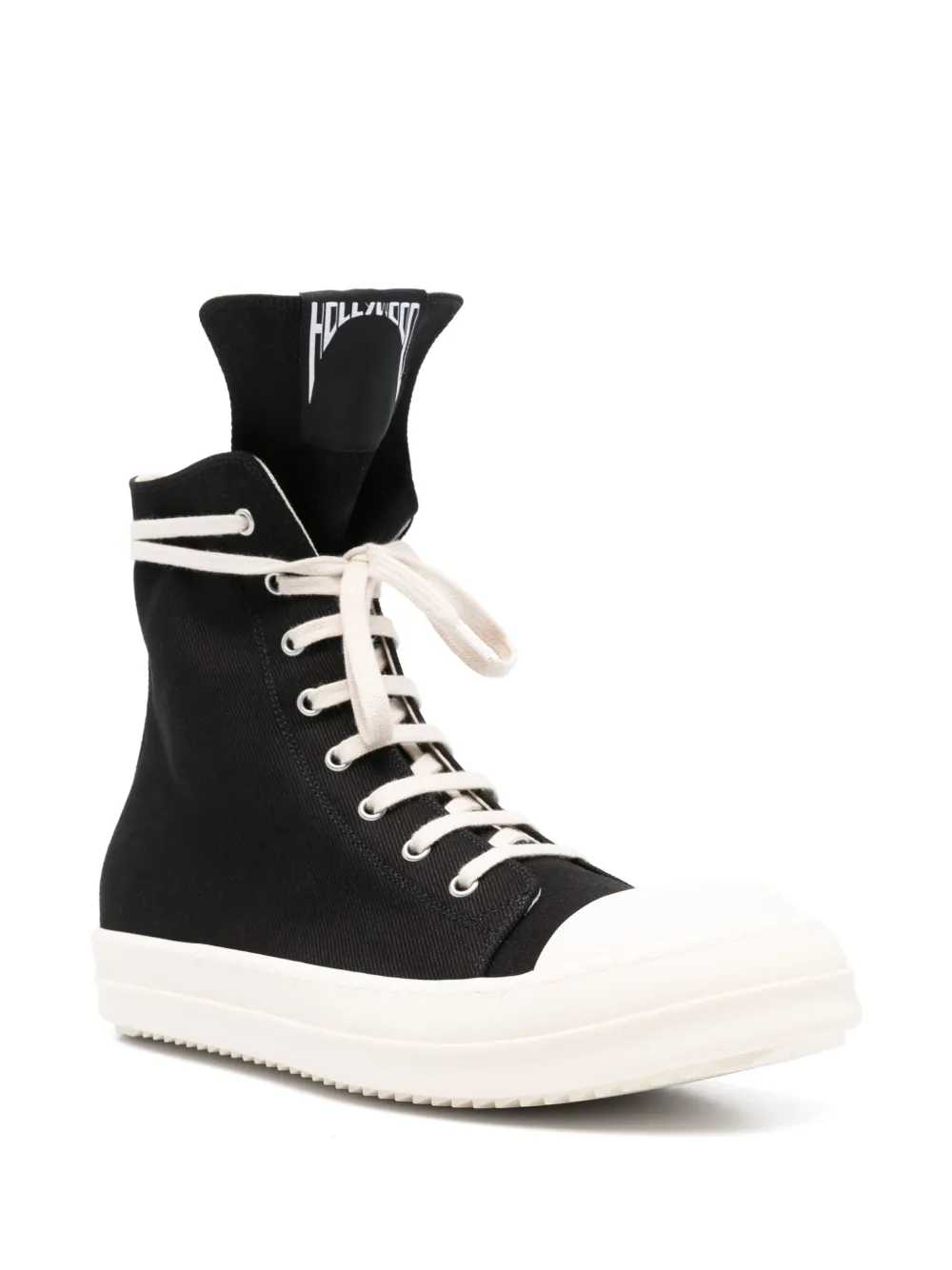 Rick Owens DRKSHDW Hollywood sneakers - Zwart