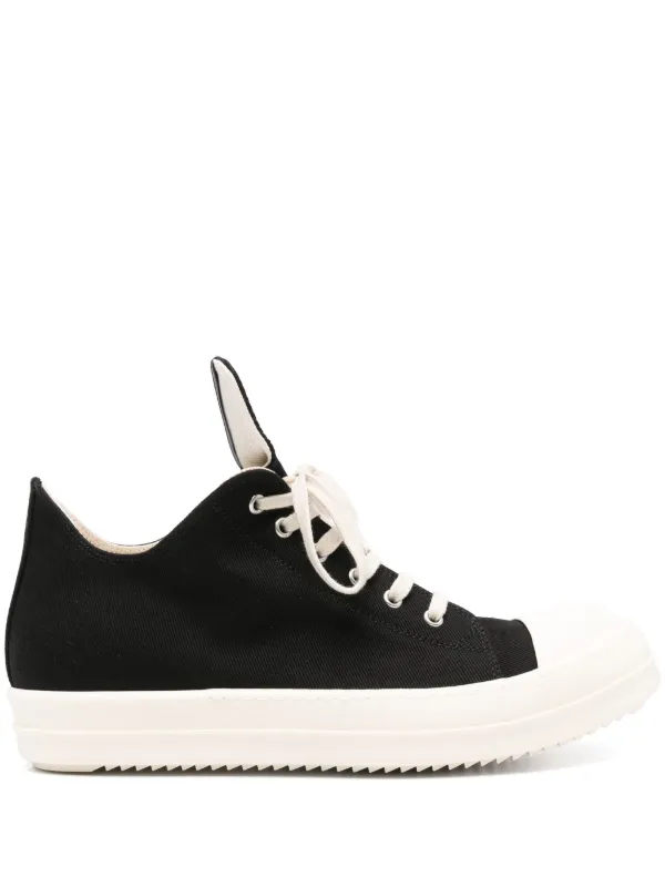 【心地よい履き心地】RICKOWENS Hollywood ローカットスニーカー RICK OWENS - 【25SS】カーフレザー ロースニークス ロー