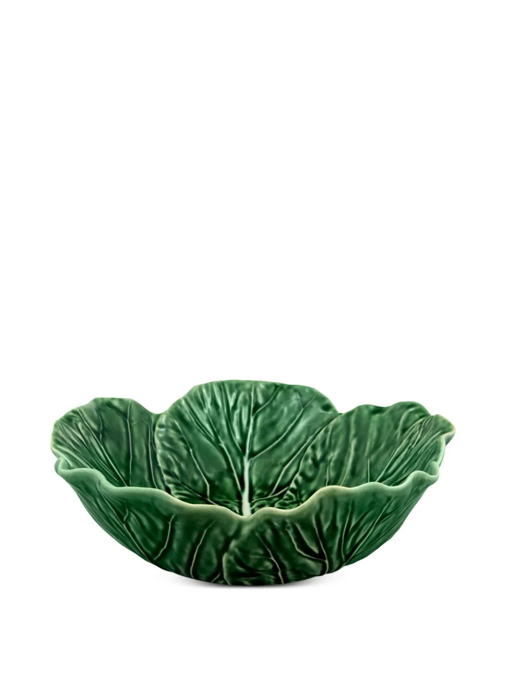 Bordallo Pinheiro Medium Cabba Bowl In Green
