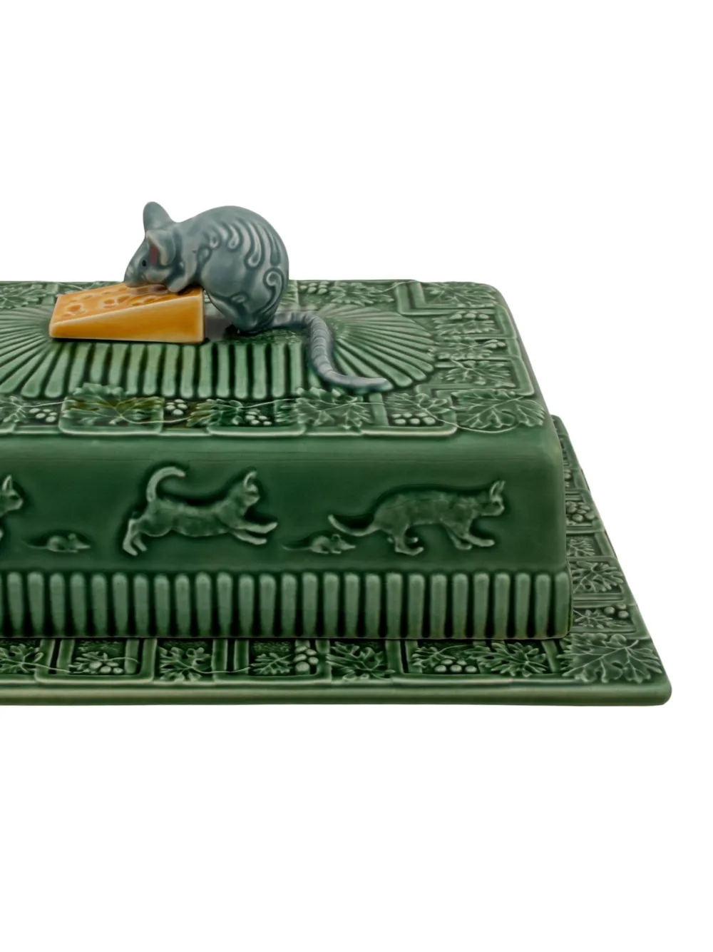 Bordallo Pinheiro Mouse cheese tray - Groen