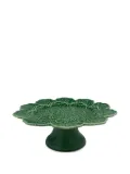 Bordallo Pinheiro Geranium cake stand - Green