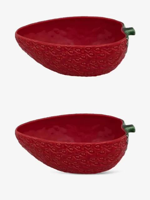 Bordallo Pinheiro bowl Strawberries grande