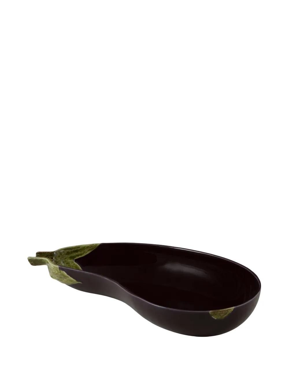 Bordallo Pinheiro medium Beringela salad bowl | Purple | Image 1