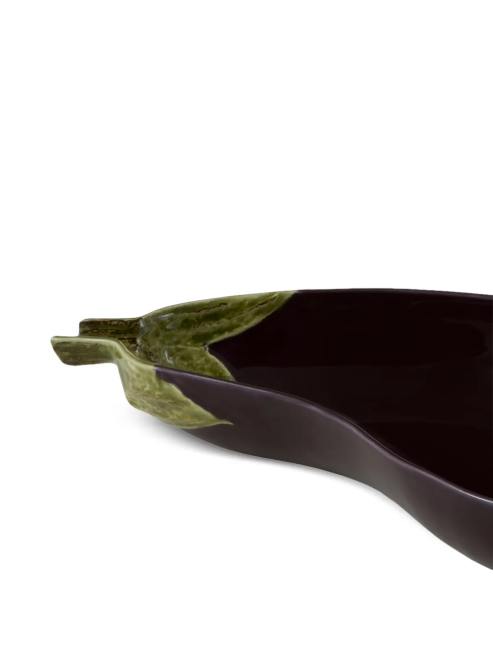 Bordallo Pinheiro medium Aubergine salad bowl - Paars