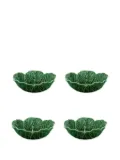 Bordallo Pinheiro Cabbage dinner plate set - Green