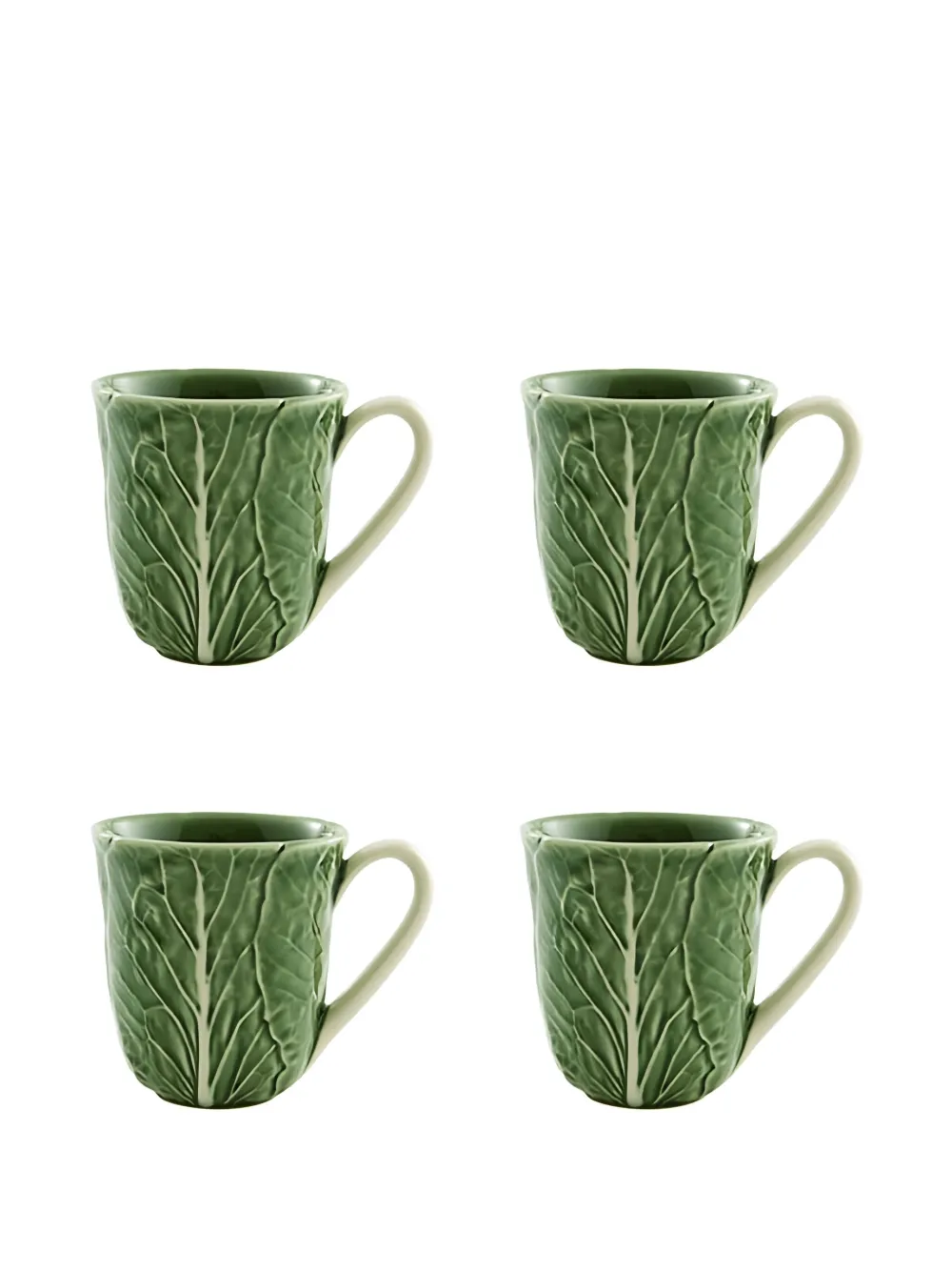 Bordallo Pinheiro set de tazas de repollo Cabbage | verde | Image 1
