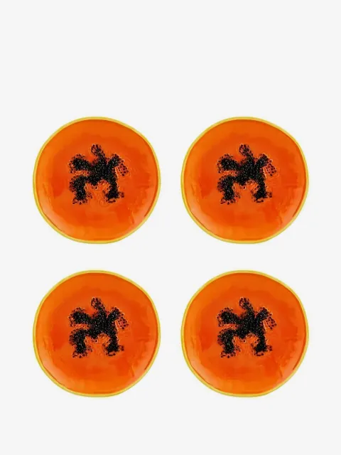 Bordallo Pinheiro Papaya Dessertteller-Set