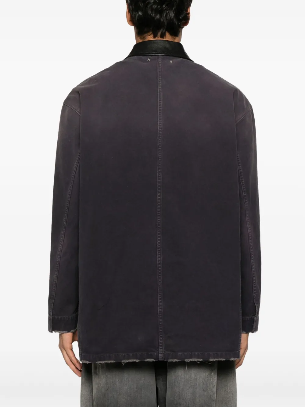 Golden Goose Canvas jack Paars