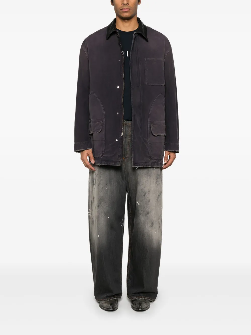 Golden Goose canvas jacket - Paars