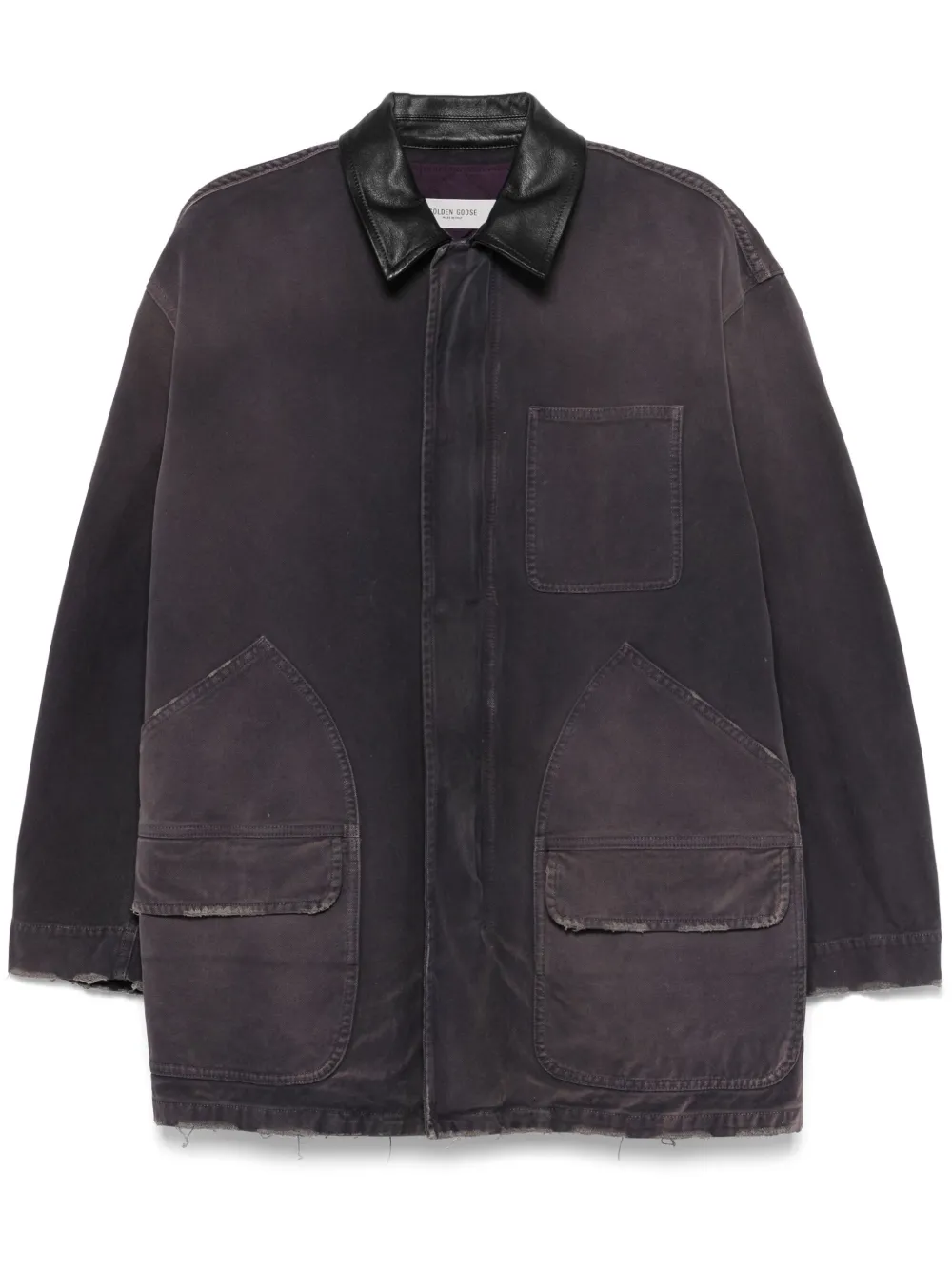 Golden Goose canvas jacket | Purple | Image 1