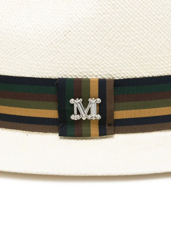 ◆完売前に◆【Max Mara】Rodesia ハット Max Mara Rodesia ハット | ホワイト | FARFETCH JP