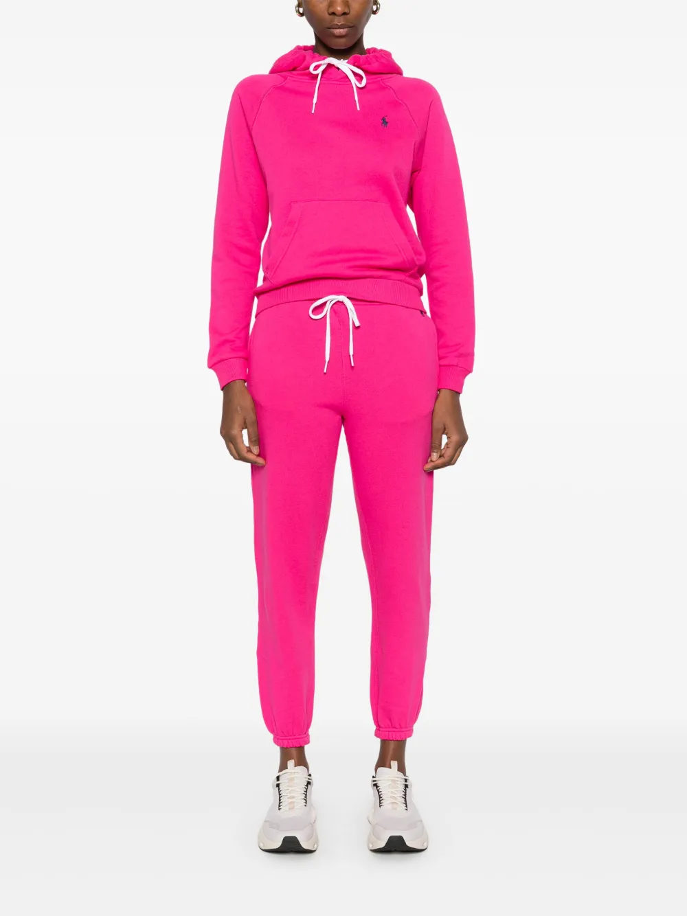 Polo Ralph Lauren lightweight-fleece track pants - Roze