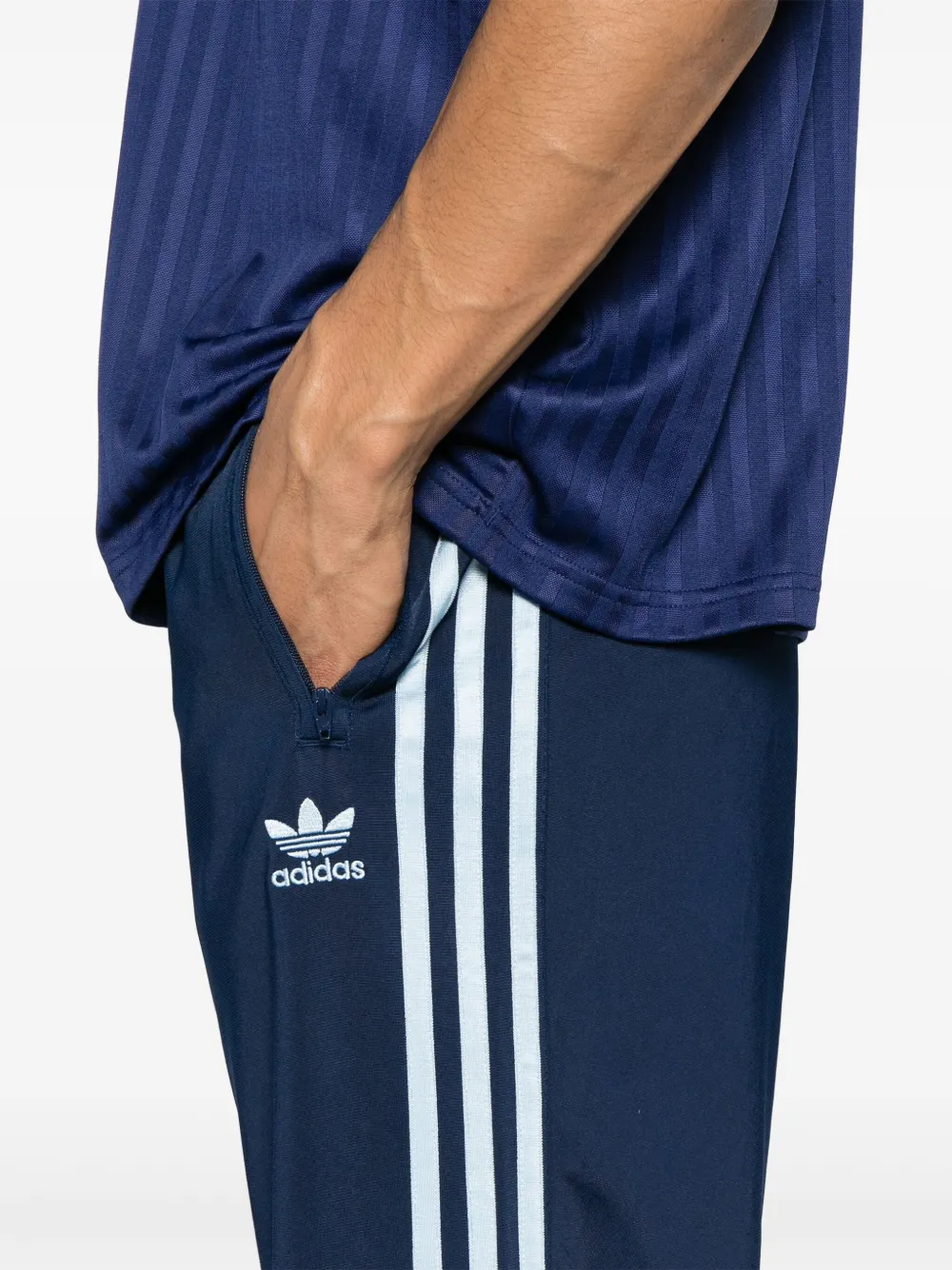 adidas Firebird Adicolor trainingsbroek Blauw