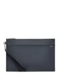 Bally Crossing clutch bag - Blue