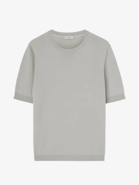 Agnona crew-neck knitted T-shirt