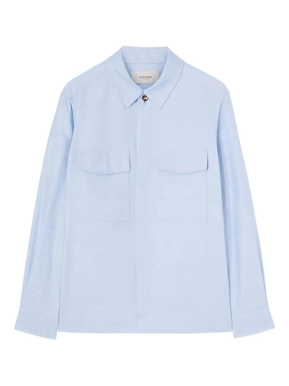 Agnona linen shirt | Blue | Image 1