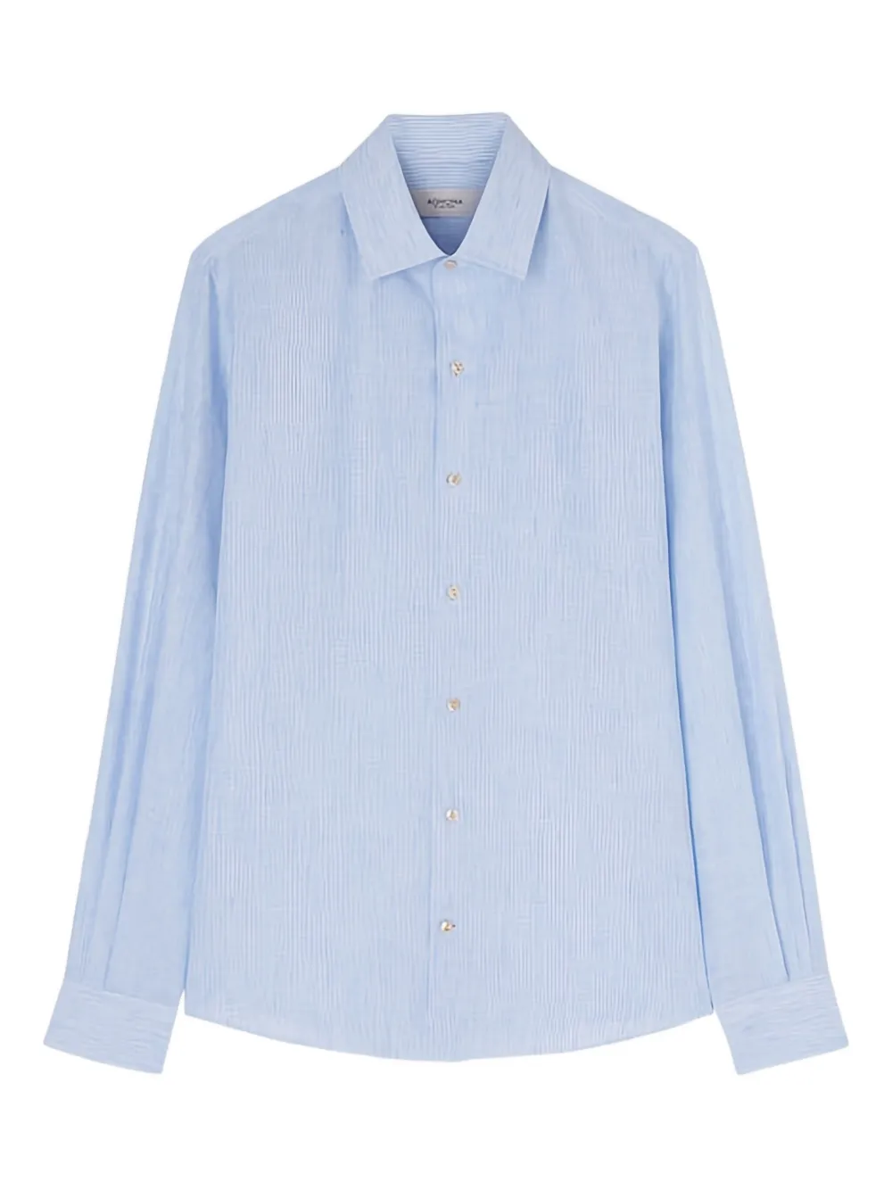 Agnona striped linen shirt | Blue | Image 1