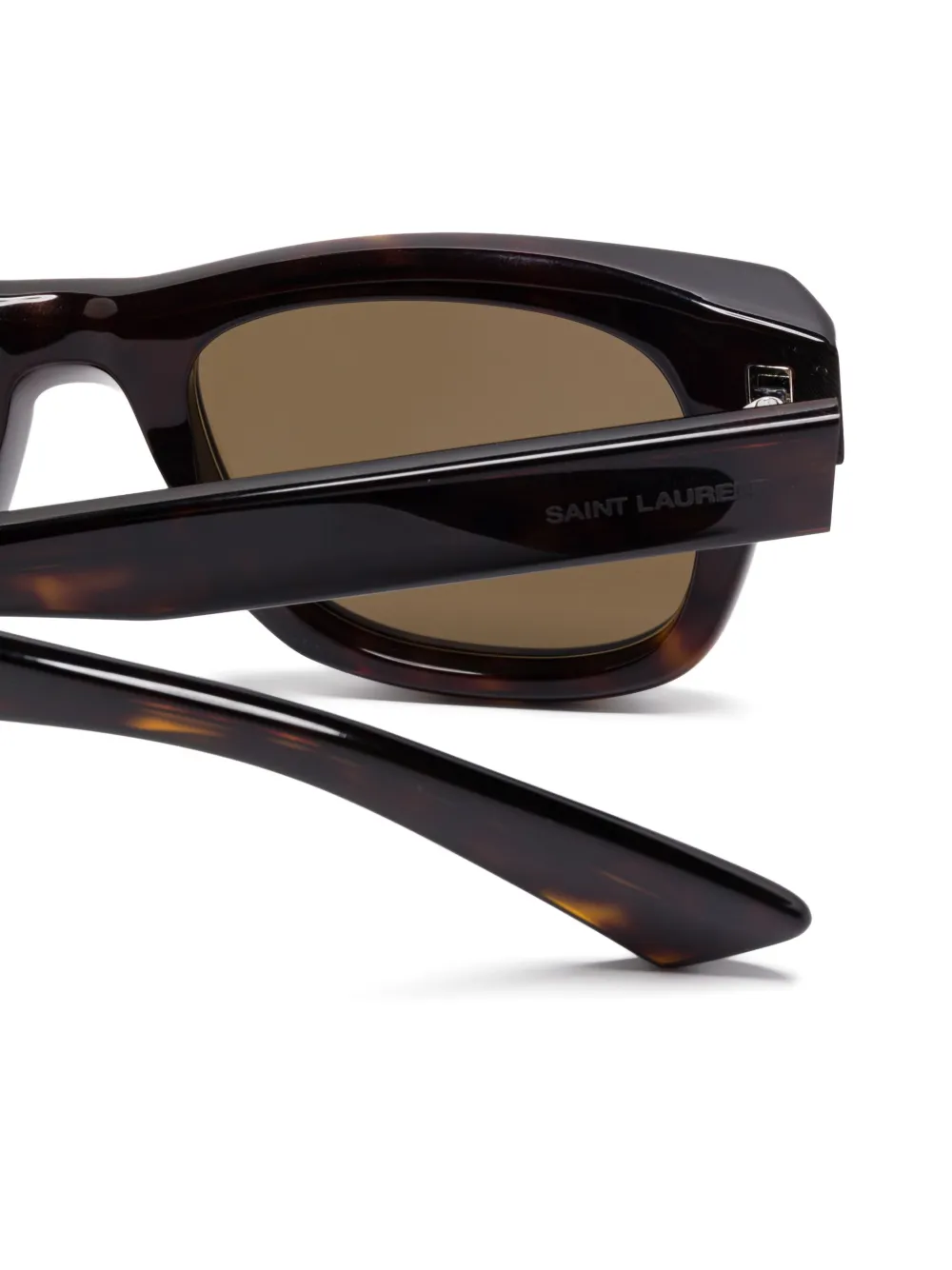 Saint Laurent Eyewear SL 801 zonnebril Bruin