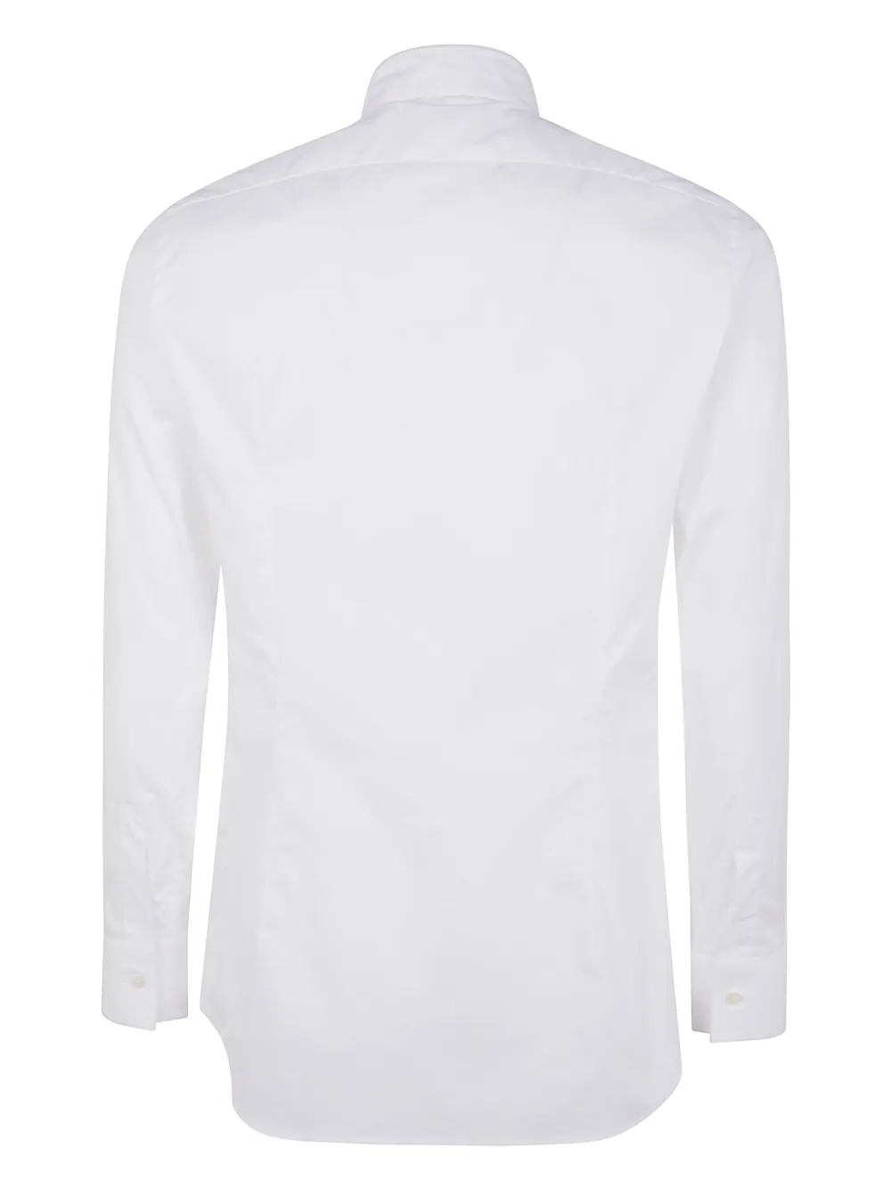 Tintoria Mattei spread-collar shirt - Wit