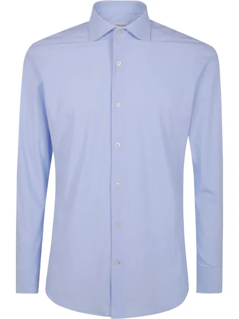 Tintoria Mattei camisa con cuello italiano