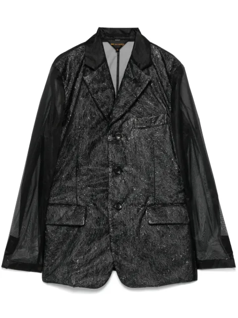 Comme Des Garçons Comme Des Garçons  chiffon blazer
