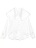 Comme Des Garçons Comme Des Garçons oversized-collar shirt - White