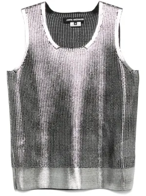 トップス 06SS JUNYA WATANABE Skull Tank top junkpile.shop | Junya Watanabe SS06 Reconstructed Tank Top