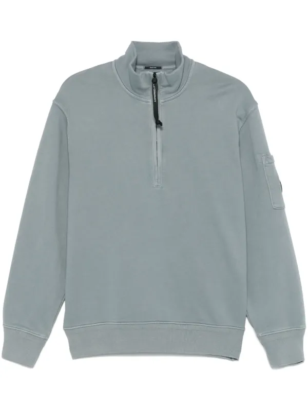 CPカンパニープルオーバー C.P. Company コットン プルオーバー | ブルー | FARFETCH JP