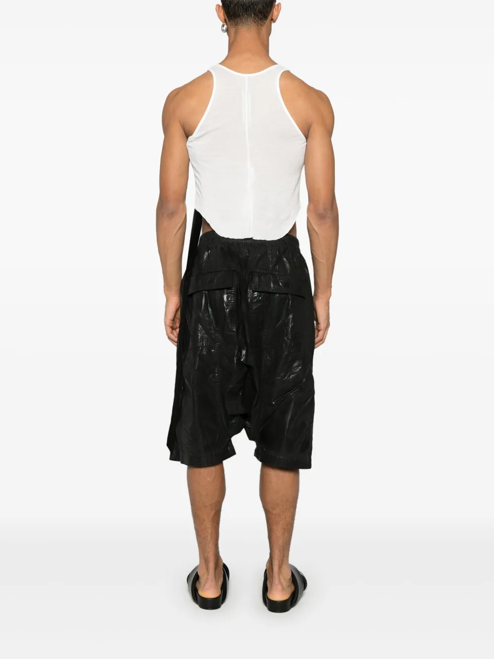 Rick Owens DRKSHDW Racerback tanktop Wit