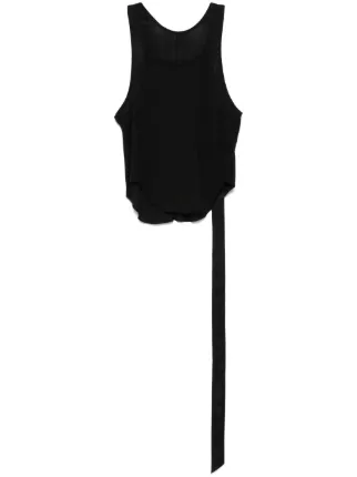 FR2 ブラック クロップドタンクトップ Rick Owens DRKSHDW クロップド タンクトップ | ブラック | FARFETCH JP